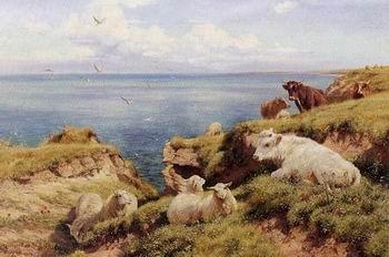 unknow artist Sheep 164 oil painting picture